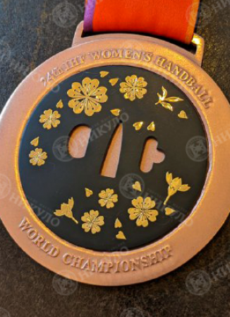 Оригинальная спортивная медаль чемпионата мира среди женских команд – изготовление на заказ
