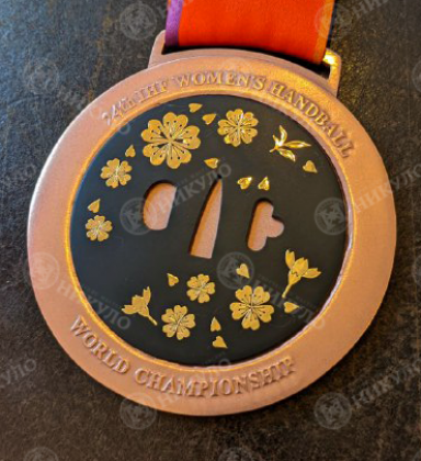 Оригинальная спортивная медаль чемпионата мира среди женских команд