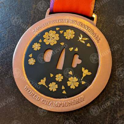 Оригинальная спортивная медаль чемпионата мира среди женских команд