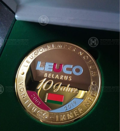 Представительская памятная медаль из бронзы