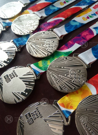Оригинальные копии медалей молодежных олимпийских игр 2018 – изготовление на заказ