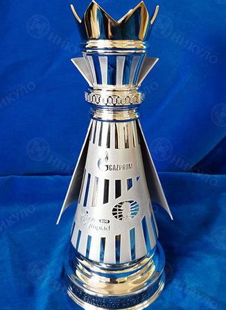 Представительский наградный кубок по шахматам «FIDE ONLINE OLYMPIAD 2020» – изготовление на заказ